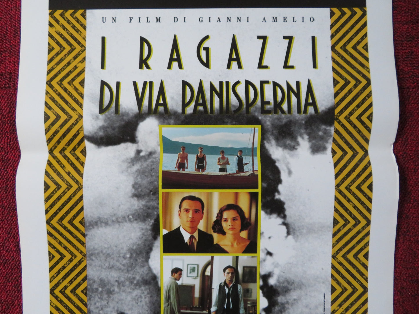 I RAGAZZI DI VIA PANISPERNA ITALIAN LOCANDINA POSTER ANDREA PRODAN 1988