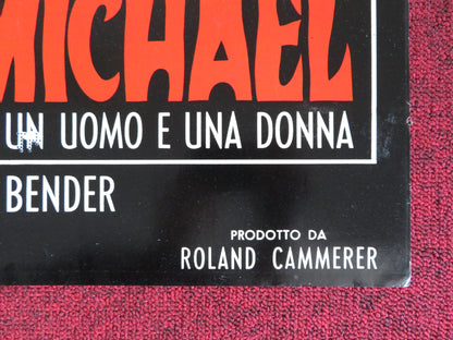 MICHAEL AND HELGA - A ITALIAN FOGLIO POSTER RUTH GASSMAN FELIX FRANCHY 1968