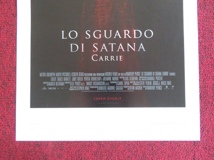 CARRIE ITALIAN LOCANDINA POSTER JULIANNE MOORE CHLOE GRACE MORETZ 2013