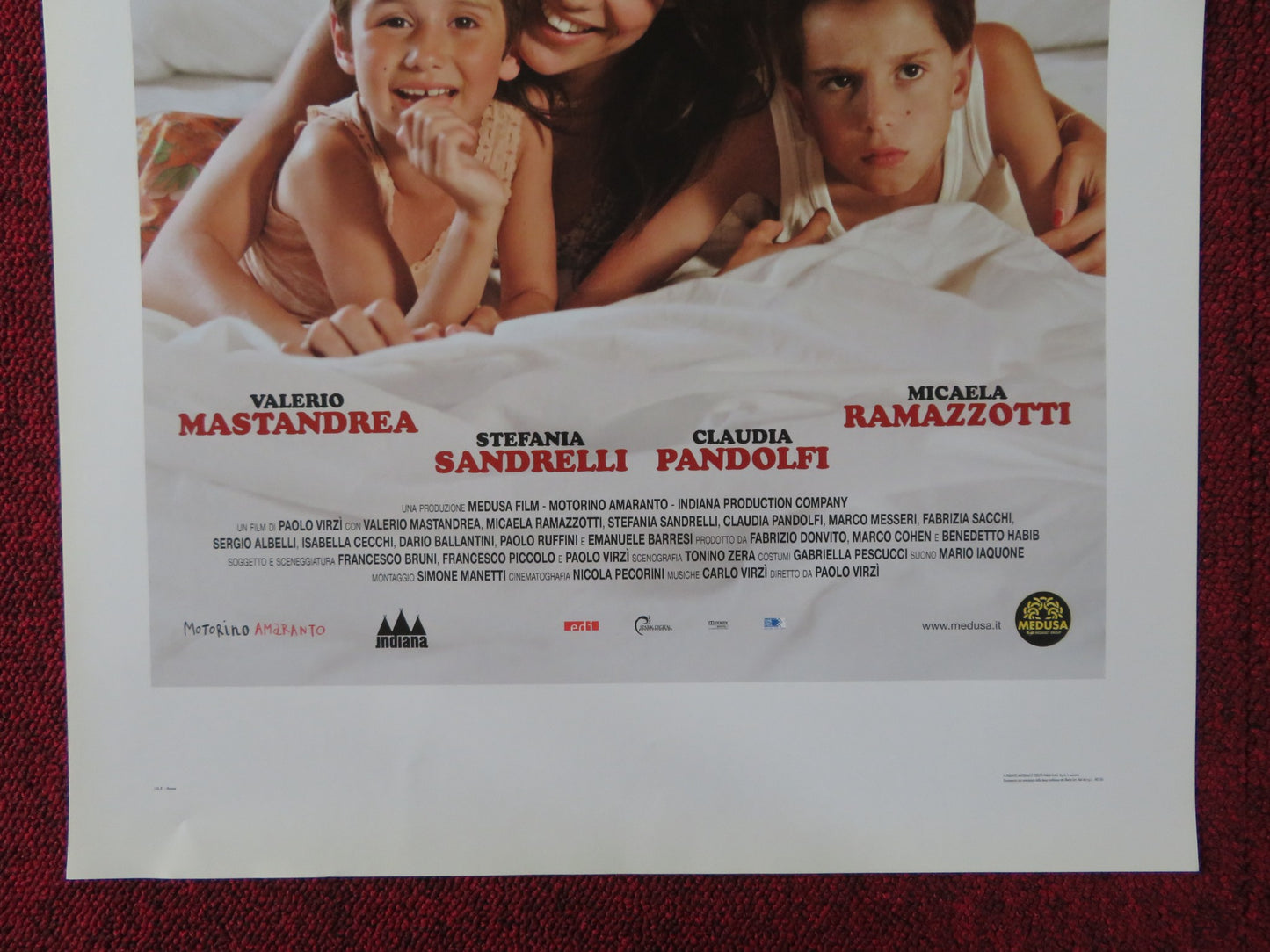 THE FIRST BEAUTIFUL THING ITALIAN LOCANDINA POSTER VALERIO MASTANDREA 2010