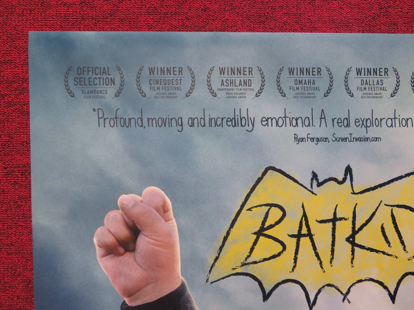 BATKID BEGINS: THE WISH HEARD AROUND THE WORLD US ONE SHEET ROLLED POSTER 2015