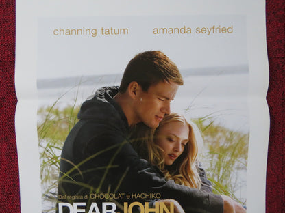 DEAR JOHN ITALIAN LOCANDINA POSTER CHANNING TATUM AMANDA SEYFRIED 2010