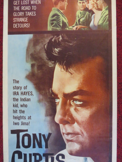 THE OUTSIDER US INSERT (14"x 36") POSTER TONY CURTIS JAMES FRANCISCUS 1962