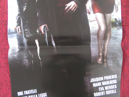 WE OWN THE NIGHT ITALIAN LOCANDINA POSTER JOAQUIN PHOENIX MARK WAHLBERG 2007