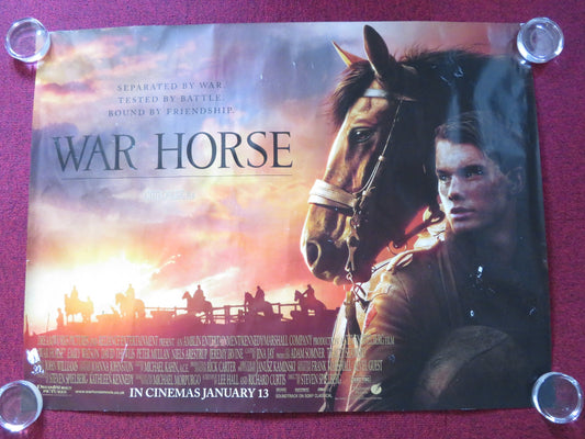 WAR HORSE UK QUAD ROLLED POSTER SPIELBERG JEREMY IRVINE 2011