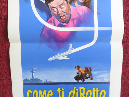 DON'T DRINK THE WATER ITALIAN LOCANDINA POSTER JACKIE GLEESON E. PARSONS 1970