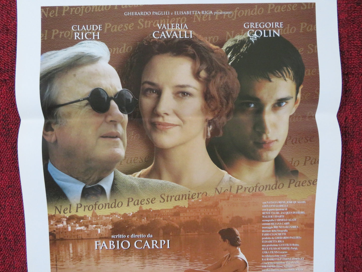 NEL PROFONDO PAESE STRANIERO ITALIAN LOCANDINA POSTER CLAUDE RICH 1997