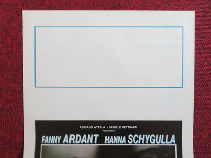 AVENTURE DE CATHERINE C. ITALIAN LOCANDINA POSTER FANNY ARDANT H. SCHYGULLA 1990