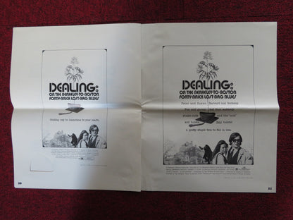 DEALING: OR THE BERKELEY TO BOSTON.. - PRESSBOOK CUT WARNER BROS. 1972