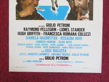 CRESCETE E MOLTIPLICATERI ITALIAN LOCANDINA POSTER RAYMOND PELLEGRIN 1973