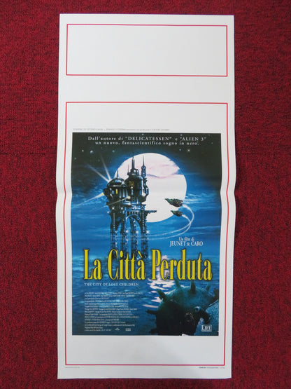 THE CITY OF LOST CHILDREN ITALIAN LOCANDINA POSTER RON PERLMAN D. EMILFORK 1998