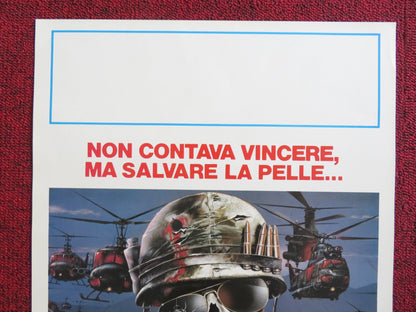 VIETNAM ADDIO ITALIAN LOCANDINA POSTER TERENCE KNOX STEPHEN CAFFREY 1988