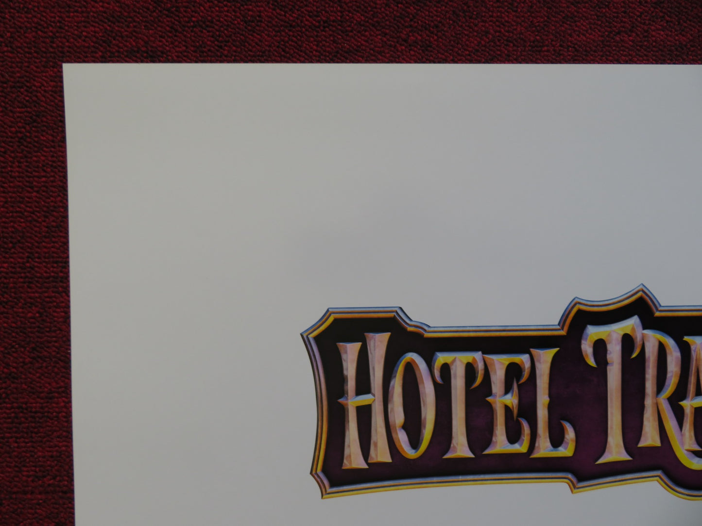 HOTEL TRANSYLVANIA 2 US ONE SHEET ROLLED POSTER ADAM SANDLER SELENA GOMEZ 2015
