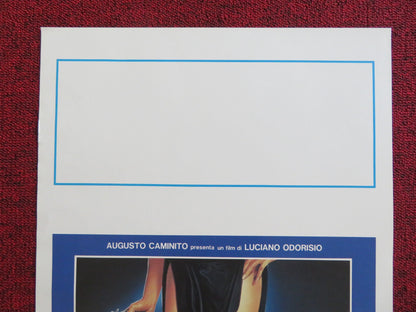 NE PARLIAMO LUNEDI ITALIAN LOCANDINA POSTER ANDREA RONCATO ELENA S. RICCI 1989