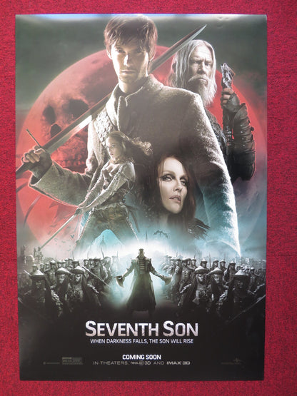 SEVENTH SON US ONE SHEET ROLLED POSTER BEN BARNES JULIANNE MOORE 2014