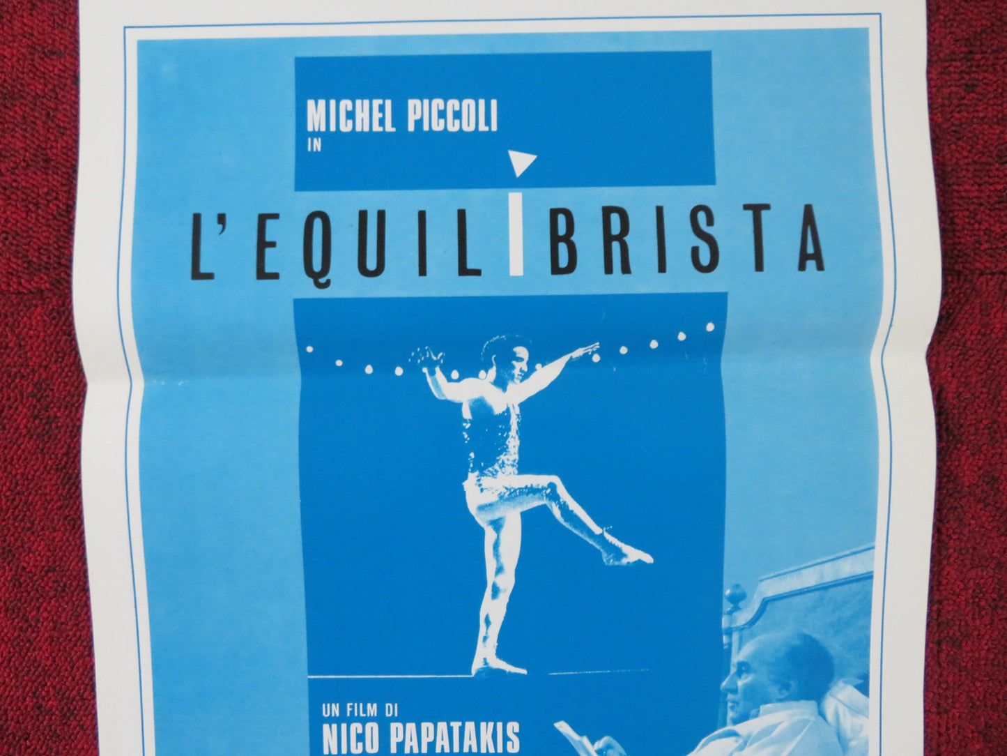 WALKING A TIGHTROPE ITALIAN LOCANDINA POSTER MICHEL PICCOLI 1993