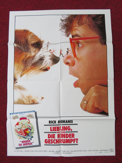 HONEY, I SHRUNK THE KIDS GERMAN A1 POSTER RICK MORANIS MATT FREWER 1989