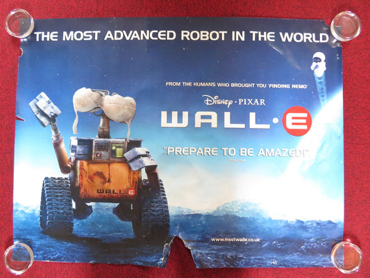 WALL-E UK QUAD ROLLED POSTER BEN BURTT ELISSA KNIGHT 2008