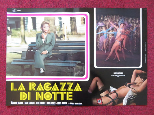 THE SENSUOUS THREE- B ITALIAN FOTOBUSTA POSTER MASCHA RABBEN GABI LARIFARI 1972