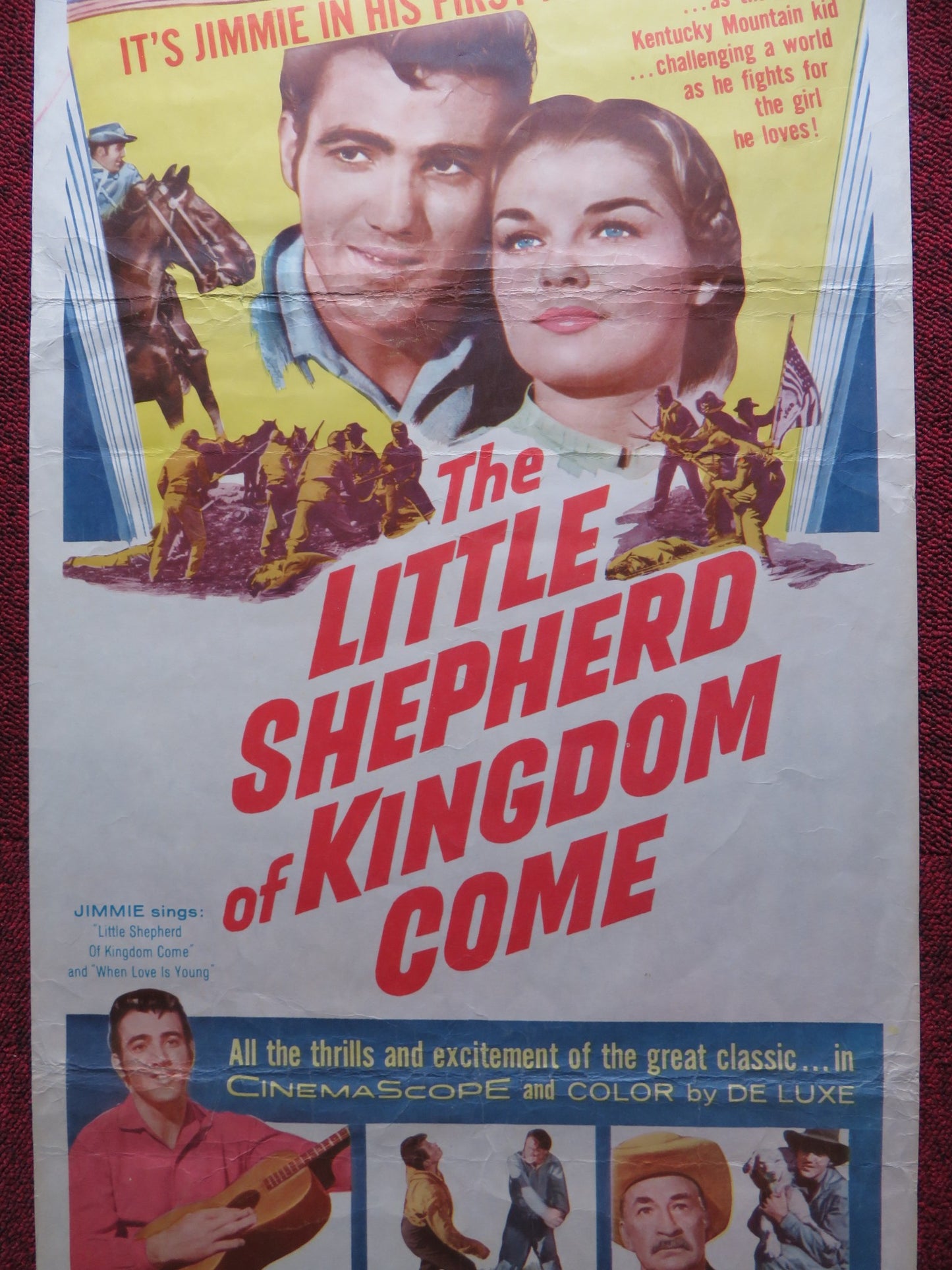 THE LITTLE SHEPHERD OF KINGDOM COME US INSERT (14"x 36") POSTER J RODGERS 1960