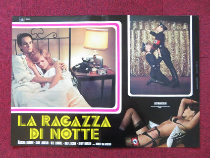 THE SENSUOUS THREE- F ITALIAN FOTOBUSTA POSTER MASCHA RABBEN GABI LARIFARI 1972