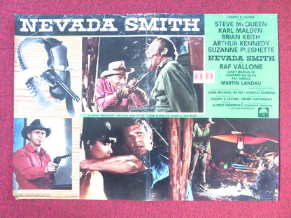 NEVADA SMITH - H ITALIAN FOTOBUSTA POSTER STEVE MCQUEEN KARL MALDEN 1966