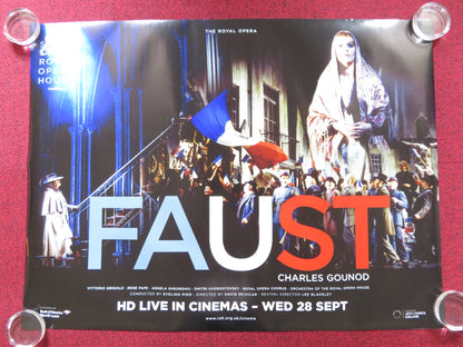 FAUST: ROYAL OPERA HOUSE UK QUAD (30"x 40") ROLLED POSTER VITTORIO GRIGOLO 2011