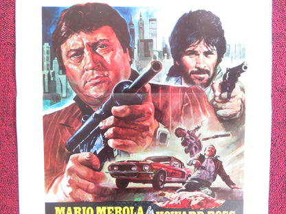 THE MAFIA TRIANGLE ITALIAN LOCANDINA POSTER MARIO MEROLA HOWARD ROSS 1981