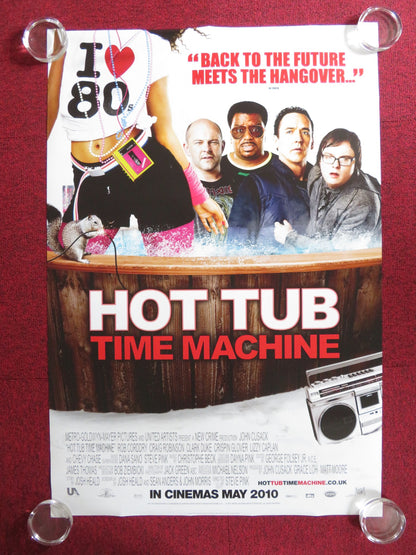 HOT TUB TIME MACHINE US ONE SHEET ROLLED POSTER JOHN CUSACK CLARK DUKE 2010