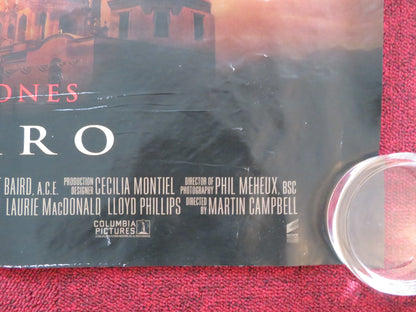 THE LEGEND OF ZORRO UK QUAD ROLLED POSTER ANTONIO BANDERAS C. ZETA-JONES 2005