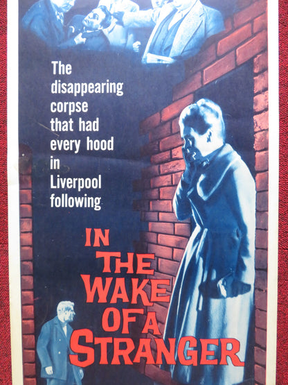 IN THE WAKE OF A STRANGER US INSERT (14"x 36") POSTER TONY WRIGHT S EATON 1960