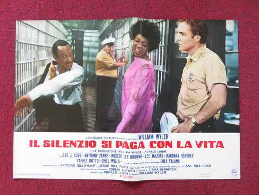 THE LIBERATION OF L.B. JONES- J ITALIAN FOTOBUSTA POSTER LEE J. COBB 1970