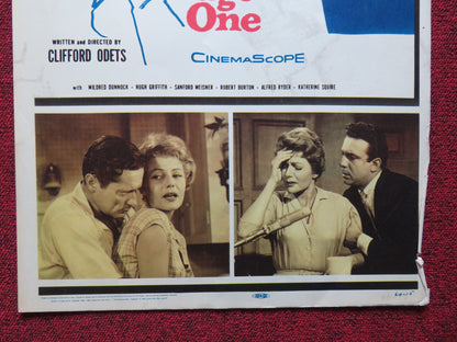 THE STORY ON PAGE ONE US INSERT (14"x 36") POSTER RITA HAYWORTH FRANCIOSA 1960