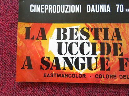 ASYLUM EROTICA- D ITALIAN FOTOBUSTA POSTER KLAUS KINSKY MARGARET LEE 1971