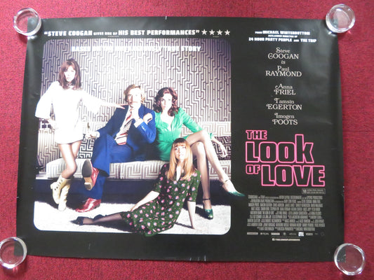 THE LOOK OF LOVE UK QUAD (30"x 40") ROLLED POSTER STEVE COOGAN ANNA FRIEL 2013