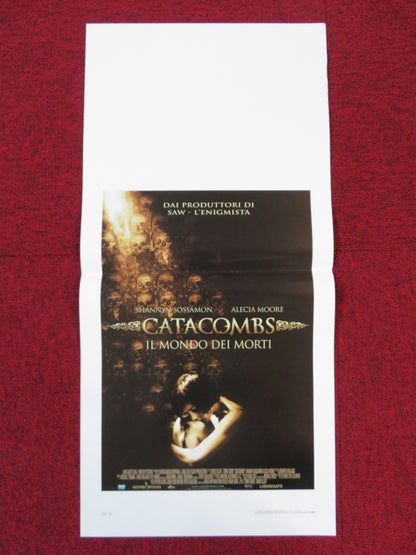 CATACOMBS ITALIAN LOCANDINA POSTER SHANNYN SOSSAMON ALECIA MOORE 2007