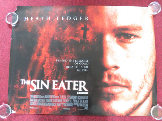 THE SIN EATER UK QUAD ROLLED POSTER HEATH LEDGER SHANNYN SOSSAMON 2003