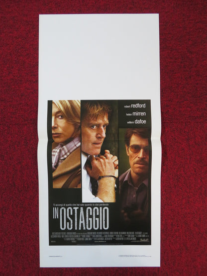 THE CLEARING ITALIAN LOCANDINA POSTER ROBERT REDFORD HELEN MIRREN 2004