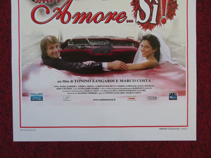 MA L'AMORE... SI! ITALIAN LOCANDINA POSTER ANNA MARIA BARBERA ANDREA TIDONA 2006