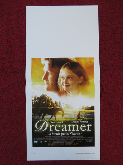 DREAMER ITALIAN LOCANDINA POSTER KURT RUSSELL DAKOTA FANNING 2005