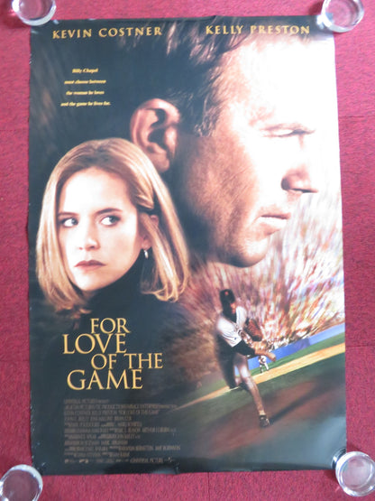 FOR LOVE OF THE GAME US ONE SHEET ROLLED POSTER KEVIN COSTNER KELLY PRESTON 1999