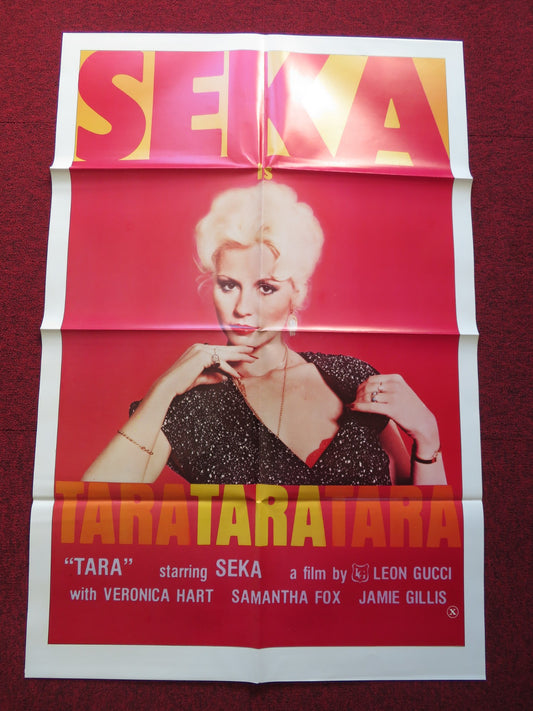 TARA TARA TARA FOLDED US ONE SHEET POSTER SEKA VERONICA HART 1980