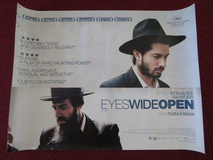 EYES WIDE OPEN UK QUAD (30"x 40") ROLLED POSTER ZOHAR STRAUSS RAN DANKER 2009