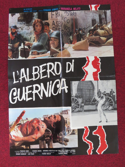 L'ALBERO DI GUERNICA ITALIAN FOGLIO POSTER MARIANGELA MELATO RON FABER 1975