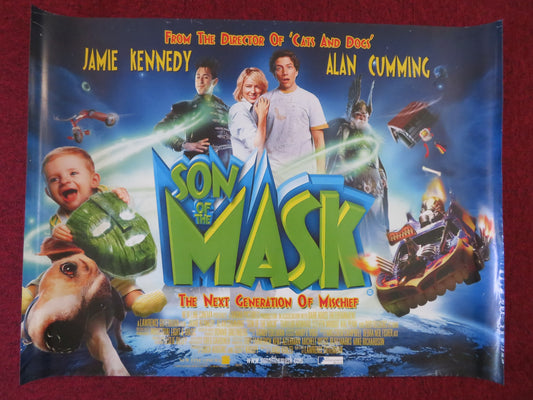 SON OF THE MASK UK QUAD (30"x 40") ROLLED POSTER JAMIE KENNEDY ALAN CUMMING 2005