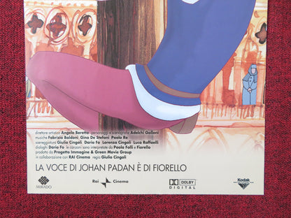 JOHAN PADAN A LA DESCOVERTA DE LA AMERICHE ITALIAN LOCANDINA POSTER 2002