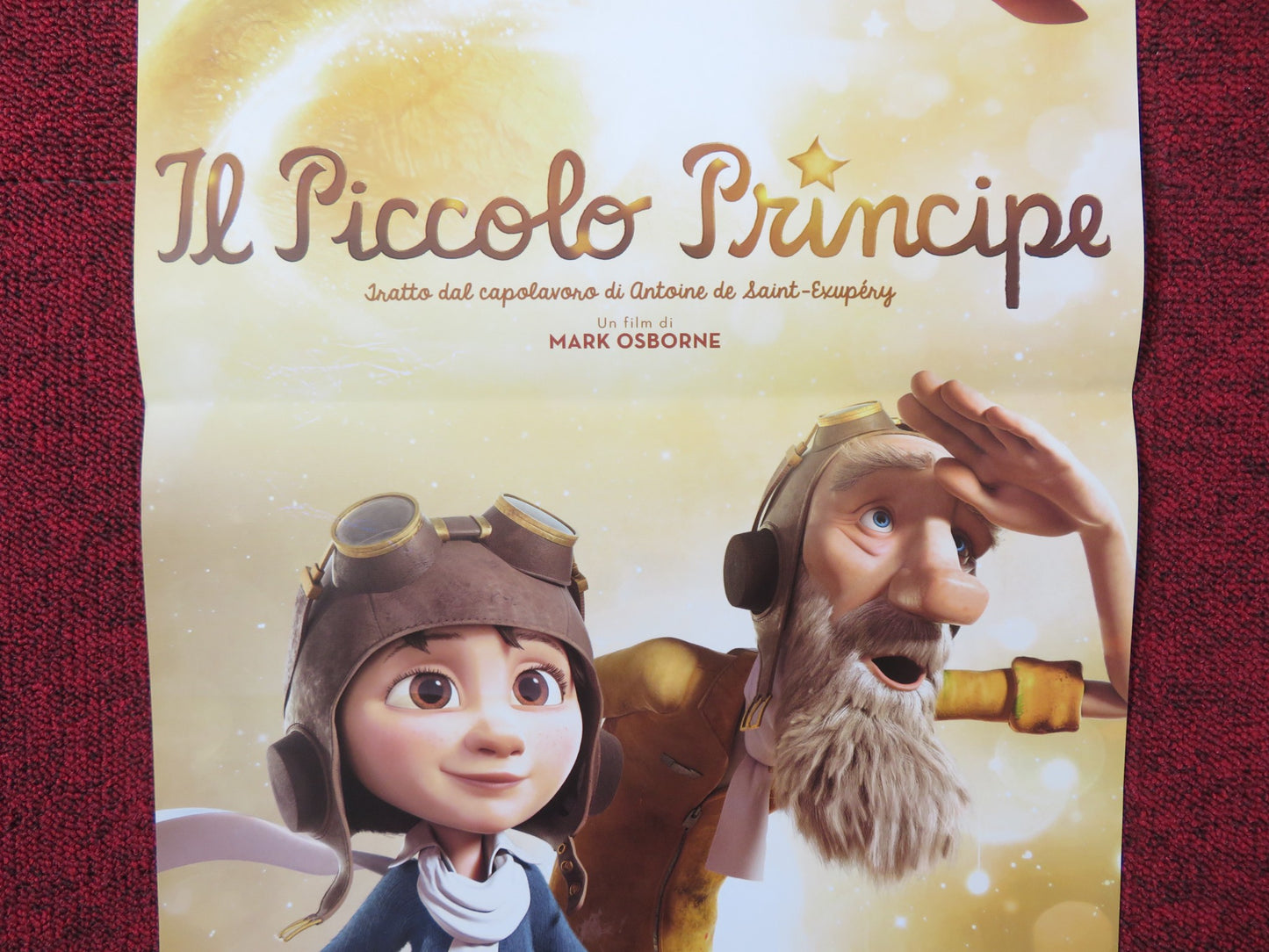 THE LITTLE PRINCE ITALIAN LOCANDINA POSTER JEFF BRIDGES MACKENZIE FOY 2015