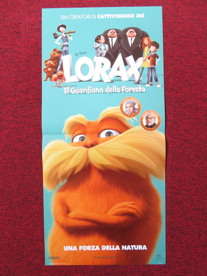 THE LORAX ITALIAN LOCANDINA POSTER DANNY DEVITO ED HELMS 2012