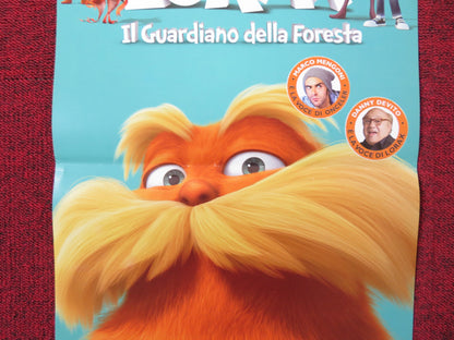 THE LORAX ITALIAN LOCANDINA POSTER DANNY DEVITO ED HELMS 2012