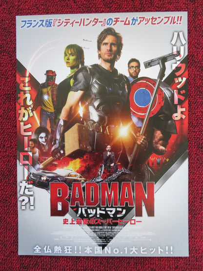 BADMAN JAPANESE CHIRASHI (B5) POSTER PHILIPPE LACHEAU JULIEN ARRUTI 2021